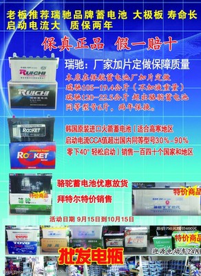 電瓶產品宣傳圖 高效傳播，精準觸達國內多元市場
